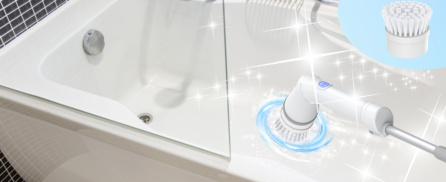 electric spin scrubber