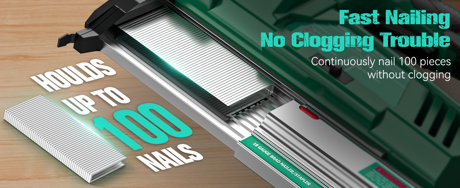 Fast Nailing No Clogging Trouble