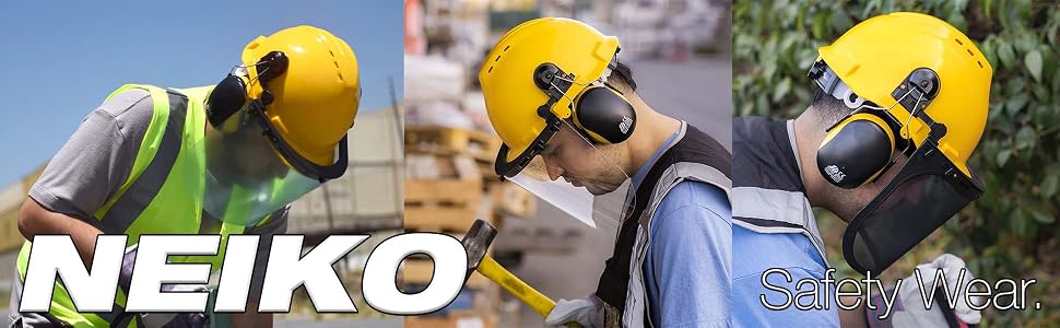 NEIKO 53880A Forestry Safety Helmet with Earmuffs