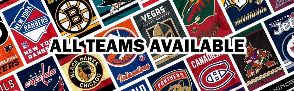 NHL Garden Flags, All Teams Available
