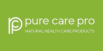 pure care pro green background