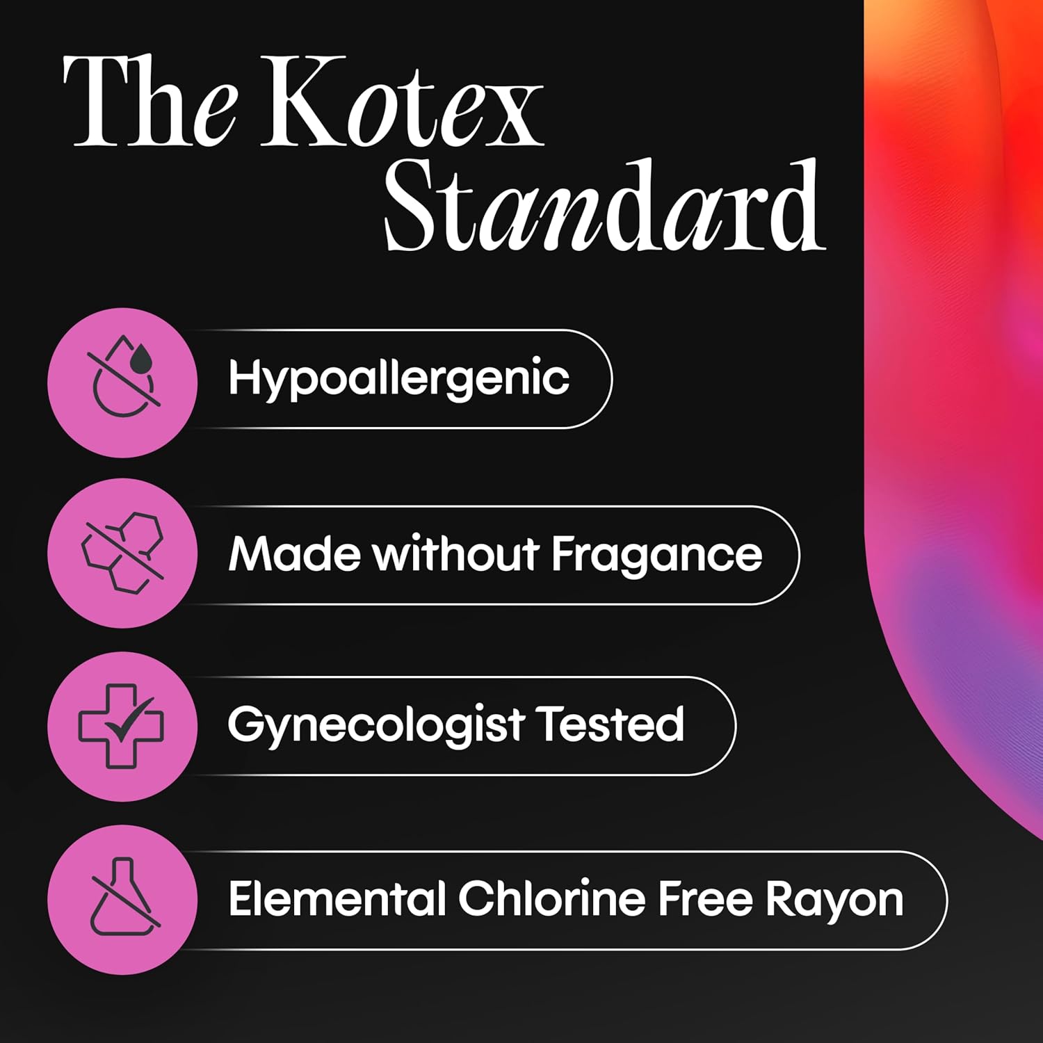 U by Kotex Click Compact Tampons, Regular/Super, Unscented, 45 Count