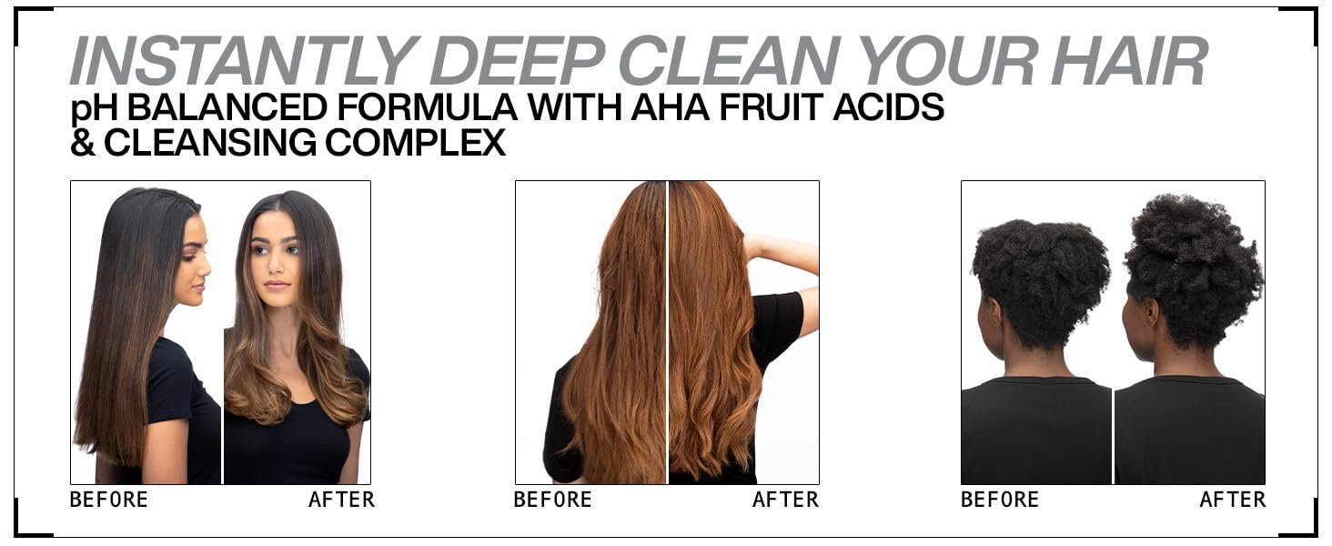 redken hair cleansing cream clarifying shampoo product build up oily hair all hair types color