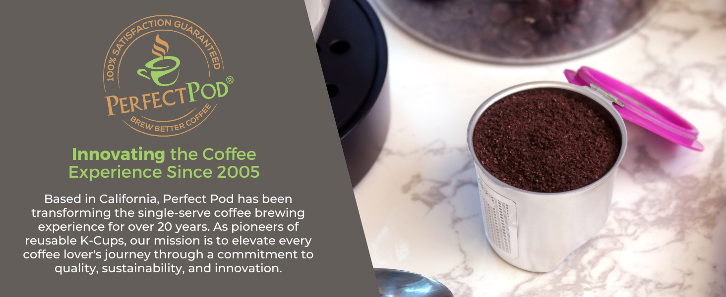 cafe fill stainless reusable filter cup