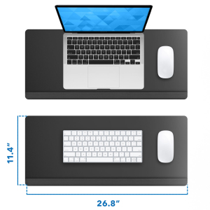 Mount-It! Height Adjustable Standing Keyboard Platform
