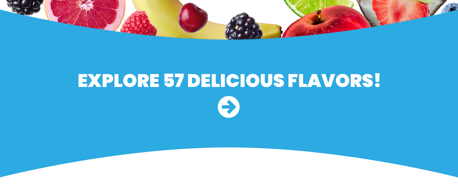 Explore 57 Delicious Flavors