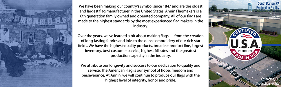 Annin TOUGH-TEX U.S. FLAG