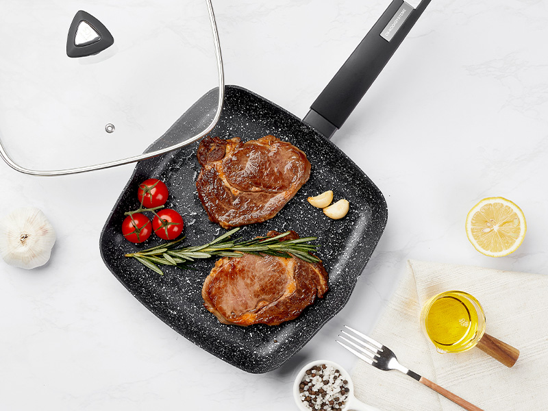 Square Grill Skillet