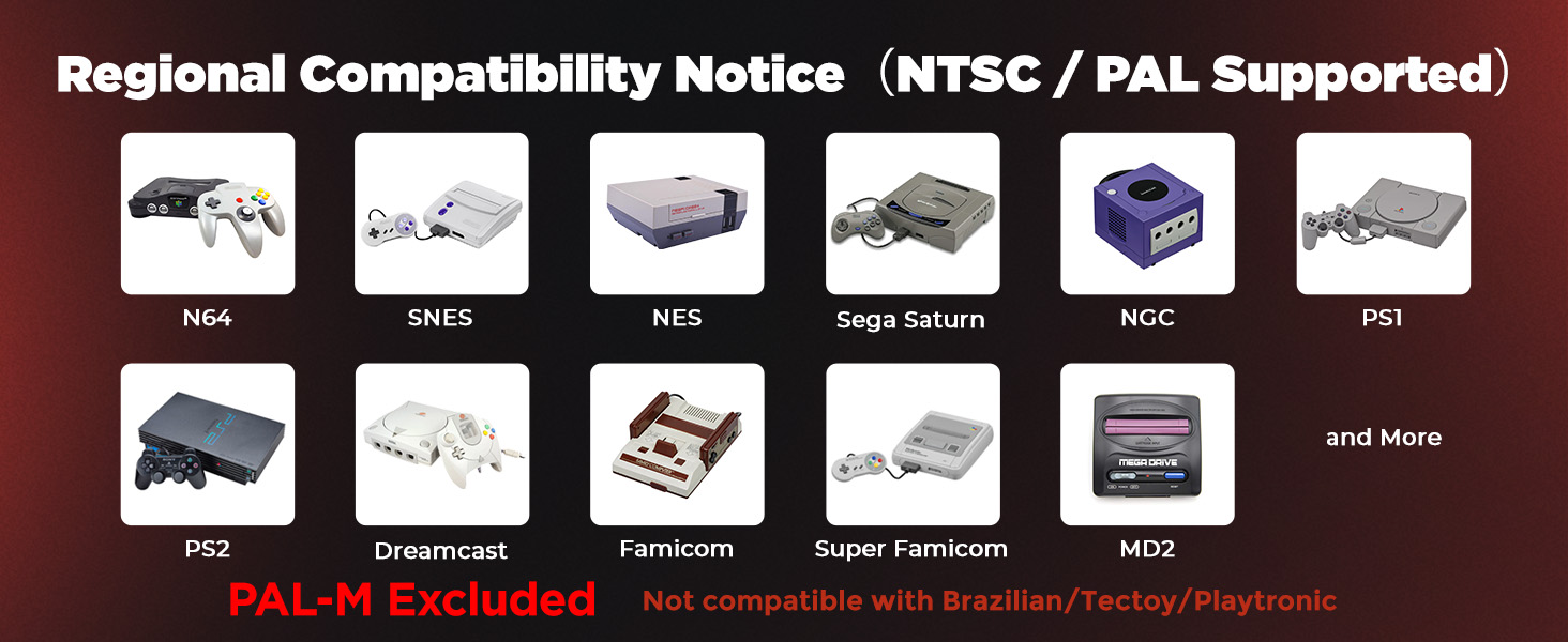Compatible Console Model