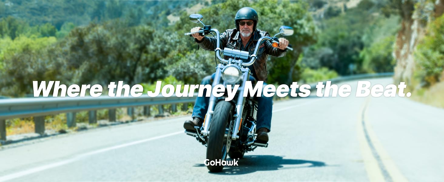 Bluetooth motorcycle handlebar speakers bring powerful sound to every highway and weekend ride.