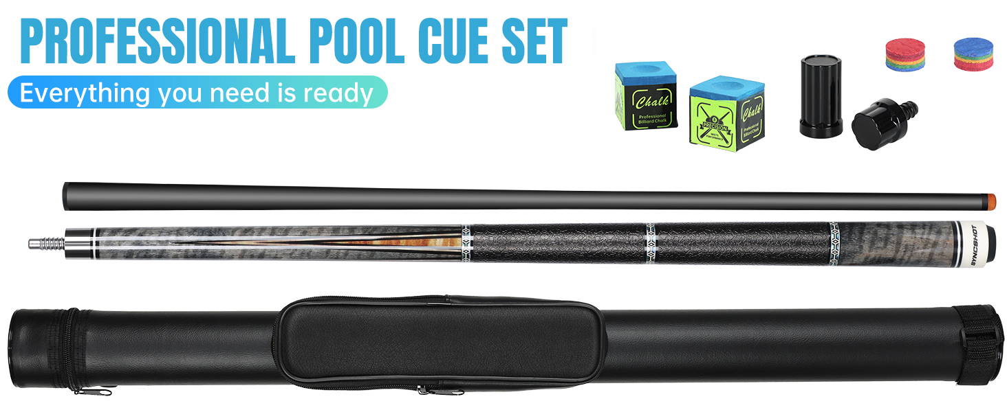 Professional Pool Cue Set