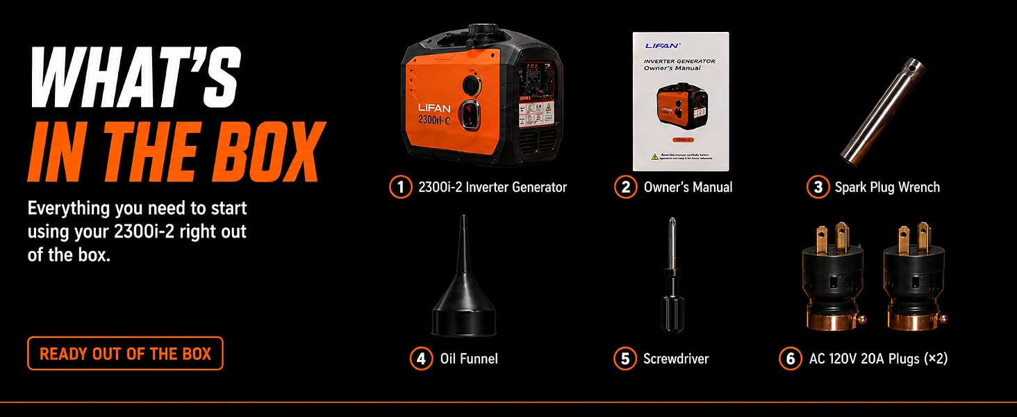 Everything you need to start using your 2300i-2 right out of the box.