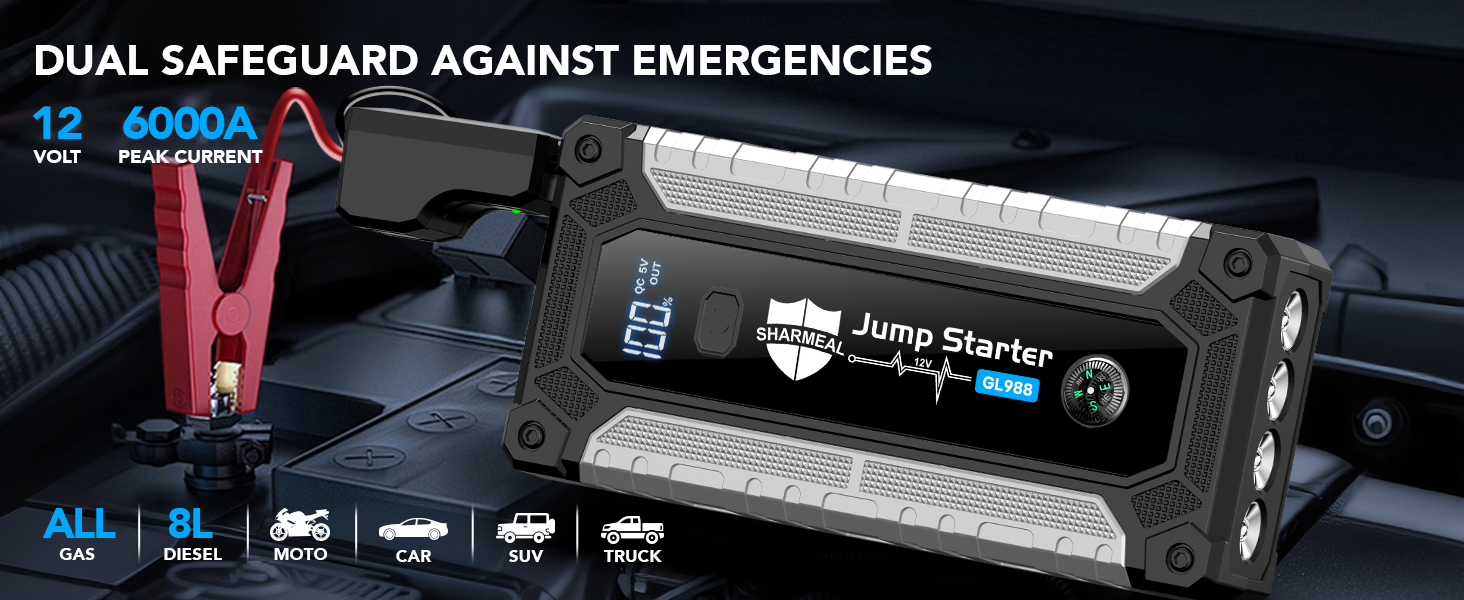 car battery jump starter