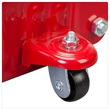 Torin Big Red Hydraulic Trolley Floor Jack with Carrying Case, 2 Ton (4,000 lb) Capacity