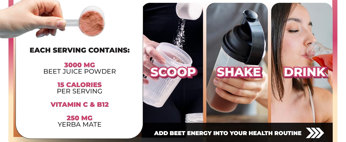 YERBA MATE and beetroot supplement takes workouts to the next level natural caffeine