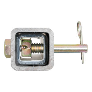Anti Rattle Hitch Pin with Shim