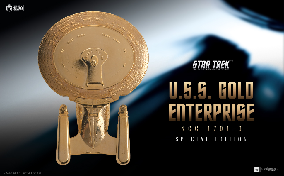 star trek, star trek starships, eaglemoss, hero collector