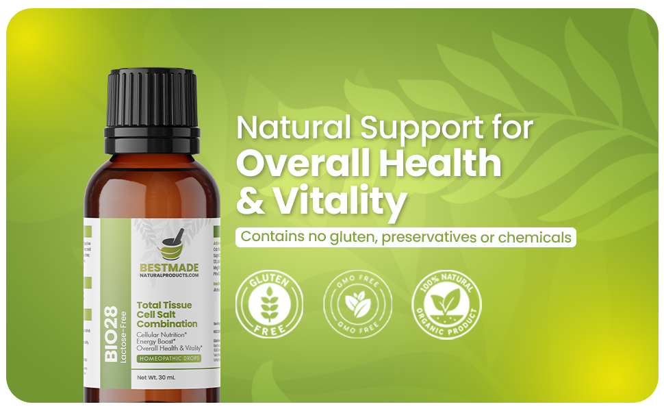 Natural support for overall health &amp;amp; vitality