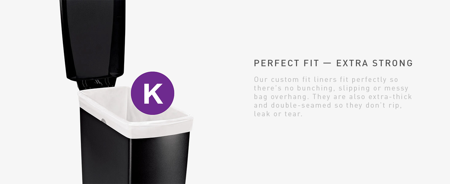 Perfect Fit - Extra Strong | Custom fit liners fit perfectly without bunching or slipping