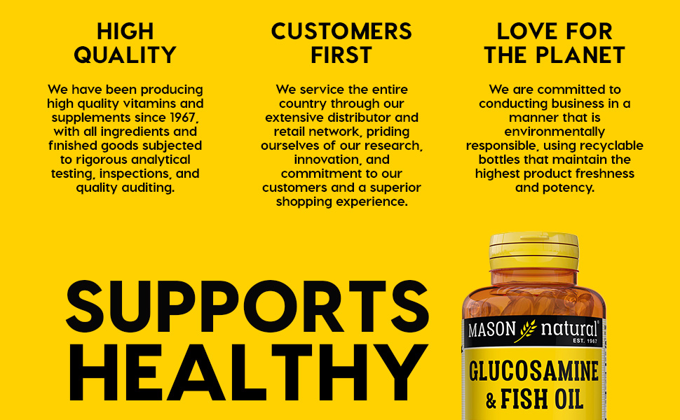 Glucosamine with Fish Oil
