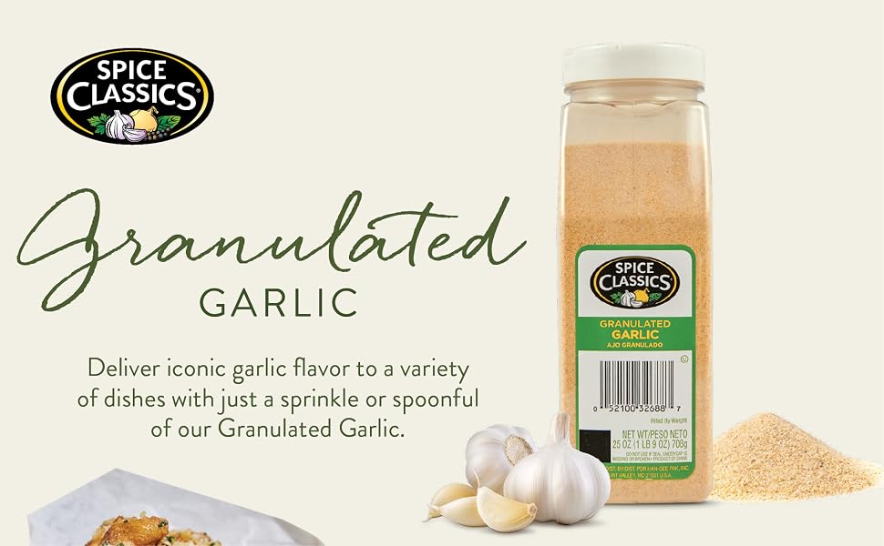 Spice Classics Granulated Garlic