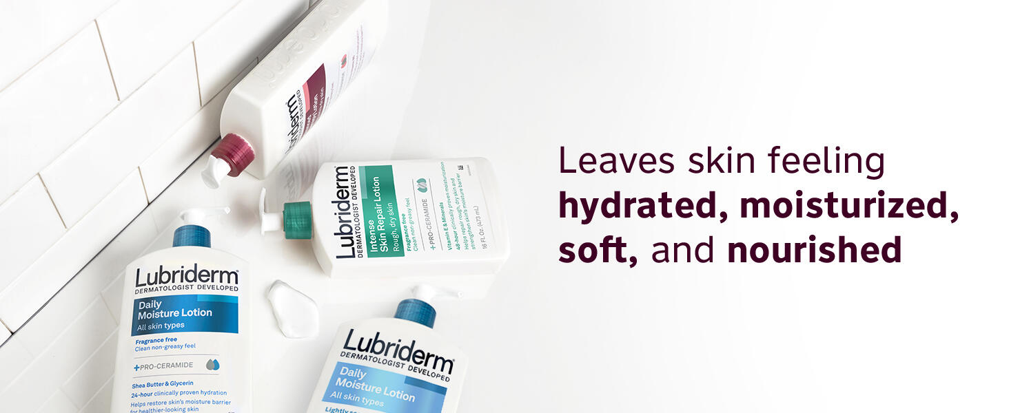 Dermatologist developed lotion fragrance free skin feeling hydrated moisturized soft nourished