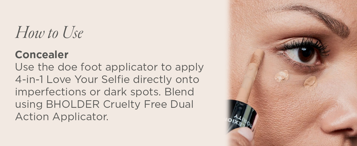 Girls Profesional Facial Blender Concelor Creme Pretty Advanced Brightener Comcealer Formula Blend
