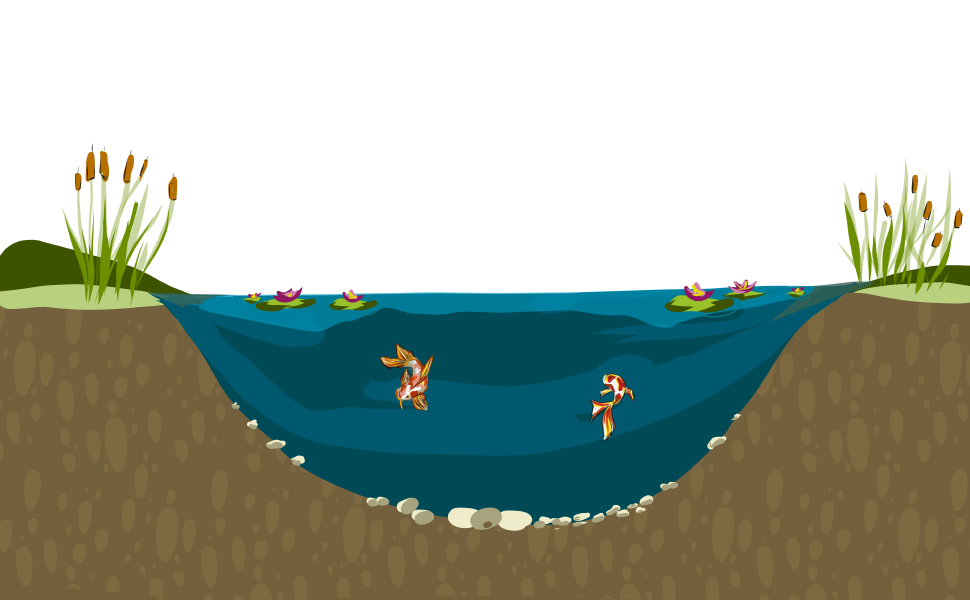 pond liner x mil epdm rubber kit fish LLDPE gallon koi preformed repair 45mil underlayment plastic