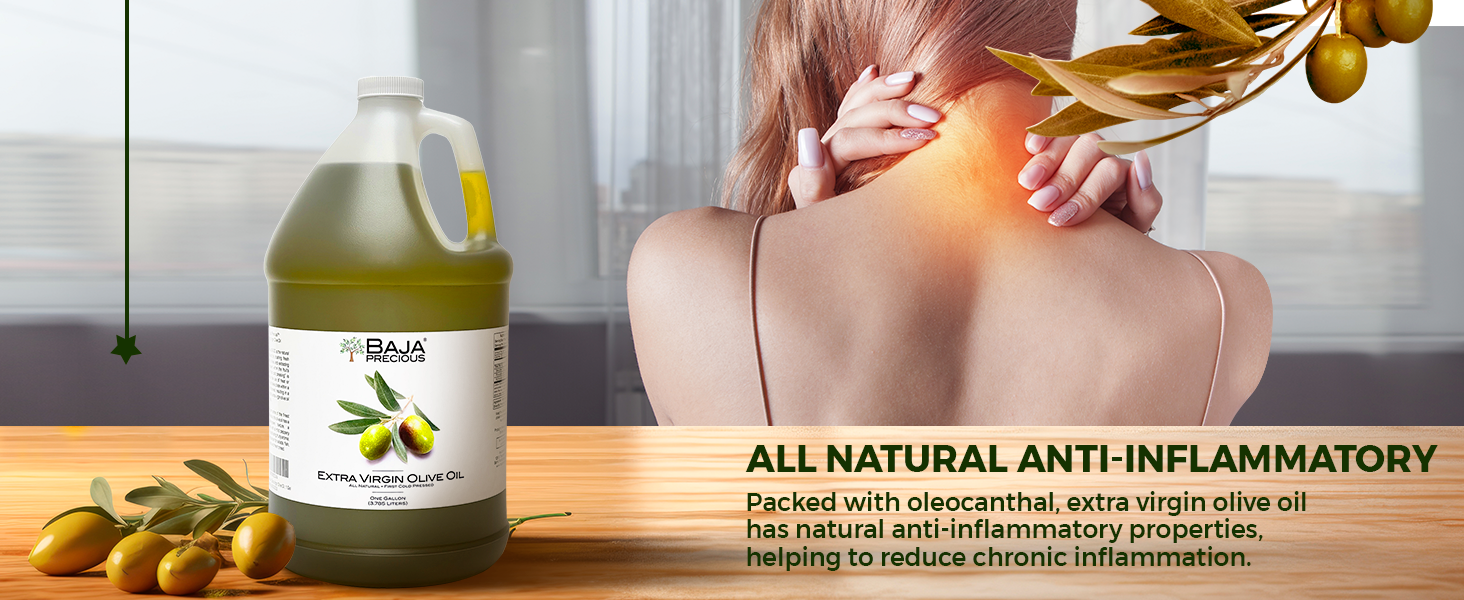Extra Virgin Oil for anti-inflammatory