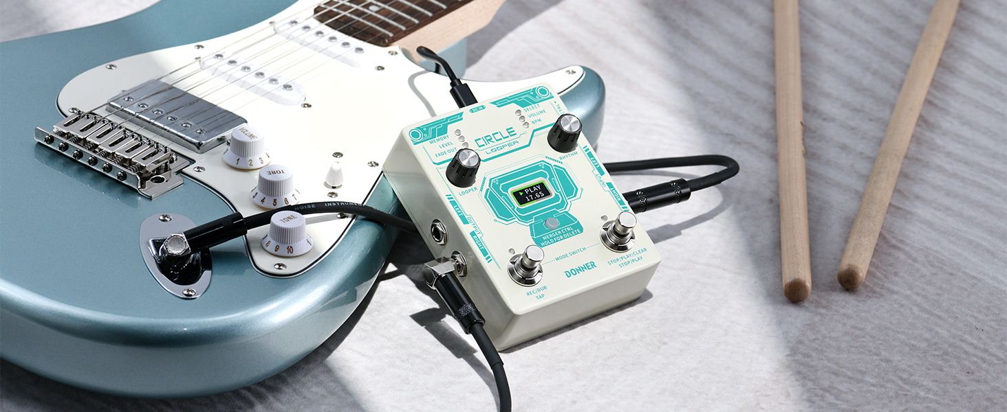 drum looper guitar pedal