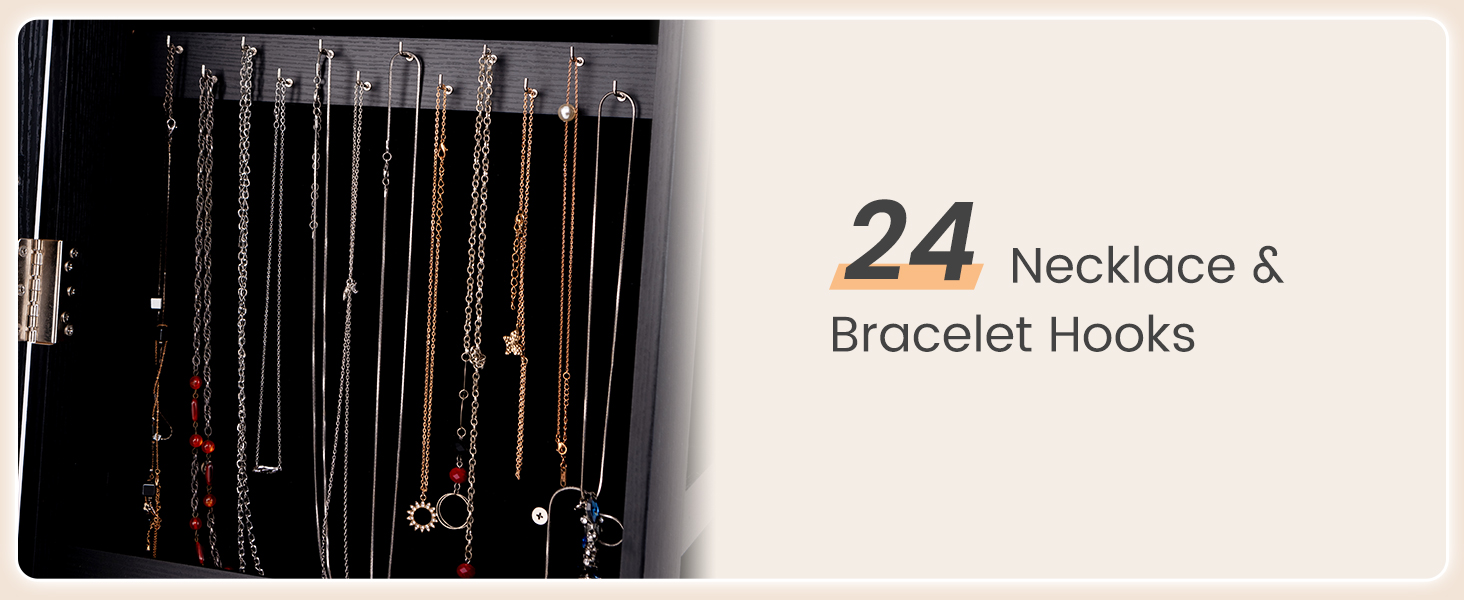 necklace hooks