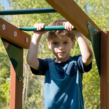 monkey bars, wooden playset, swing set, swingset, outdoor playset, playground, wooden swing set