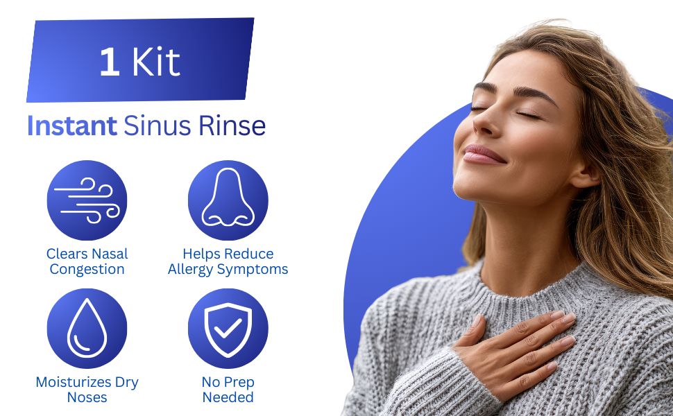 NeilMed Sinus Rinse is easy to clean, all-natural, cleansing, and pregnancy safe