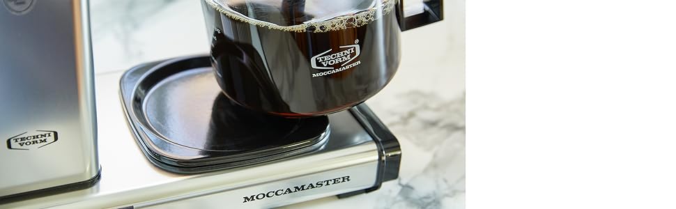 Close-up shot of the KB's independently-heated hotplate.