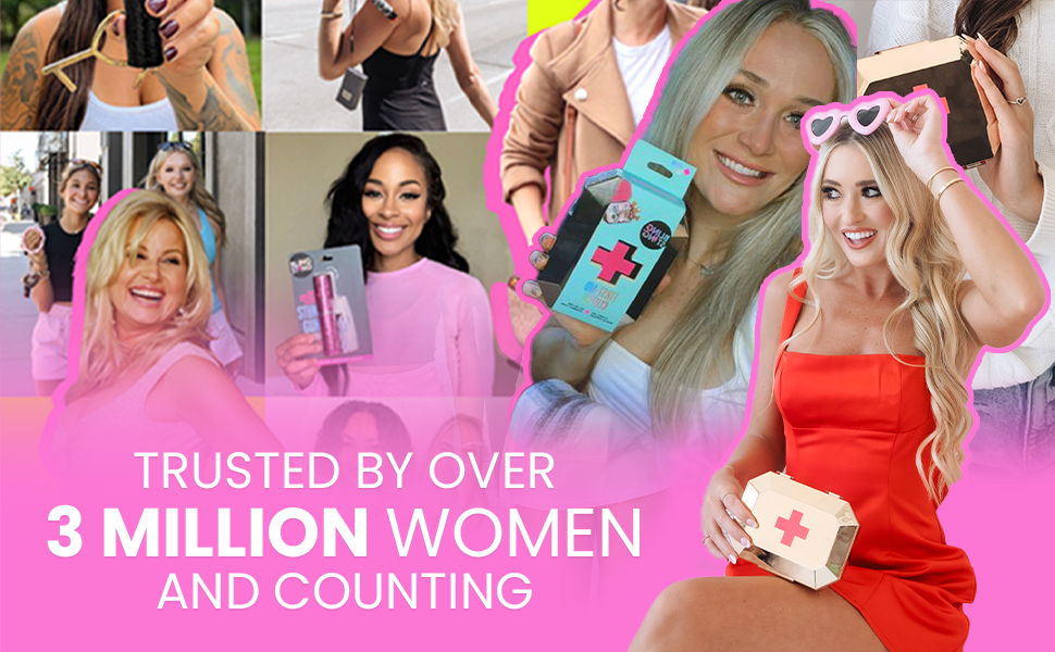 Trusted by over 3 million women and counting.
