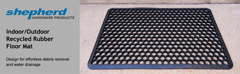 8101E Indoor/Outdoor Recycled Rubber Floor Mat