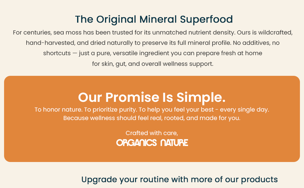 Organics Nature - Adaptogenic Wellness