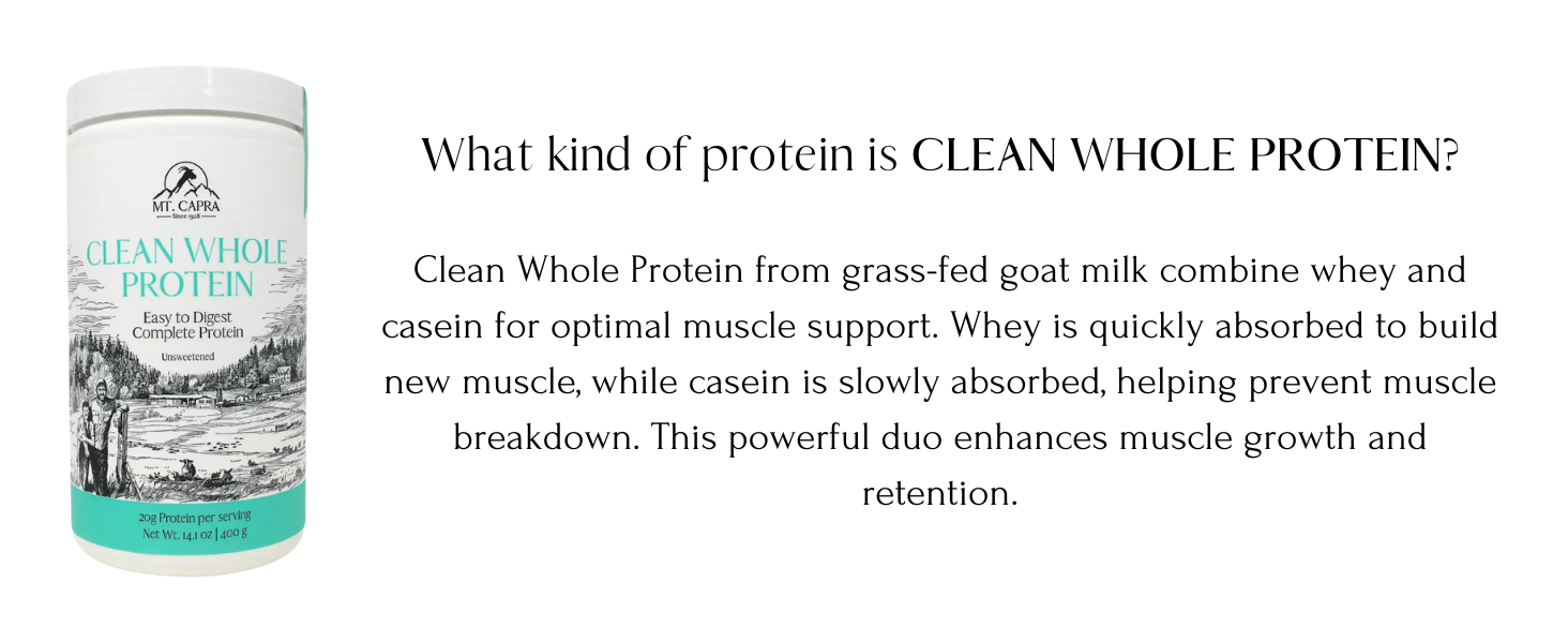 Clean Whole Protein
