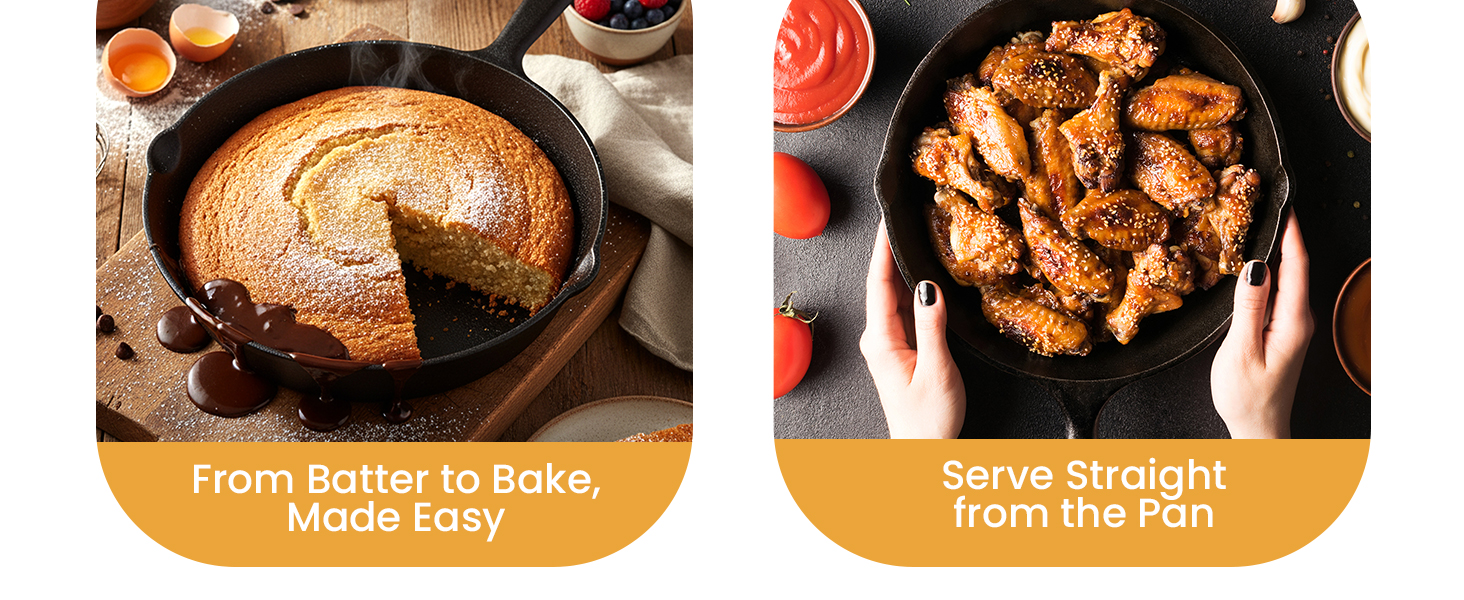 cast iron skillets