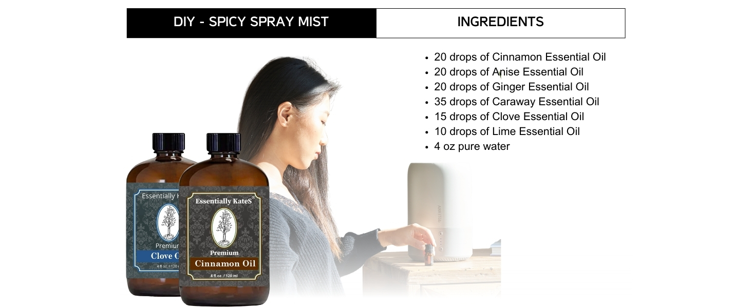 diy spicy spray blend