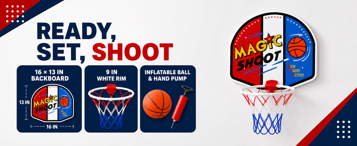 foldable rim plastic backboard hoop net basket door hanger portable compact wall mount indoor setups