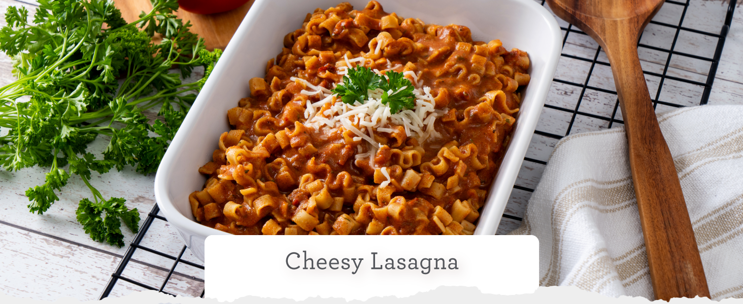 cheesy lasagna