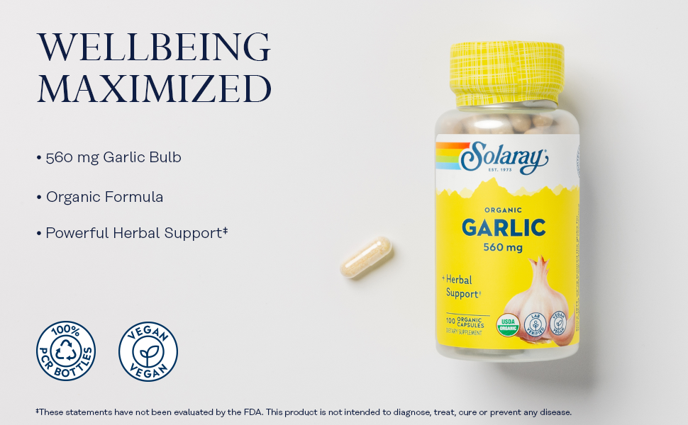garlic pills supplement capsules cholesterol oil odorless mg odor softgels usda organic vegan natura