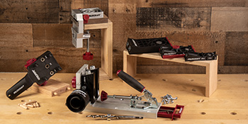 milescraft, milescraft 1311, joint pro, doweling jig, self clamping, woodworking, doweling kit