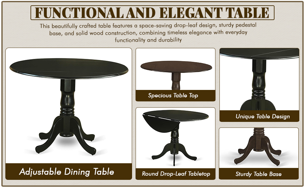 Square Kitchen Table and Parson Dining Room Chairs
