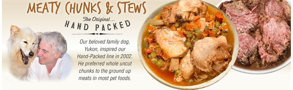 meaty chunks and stews evangers