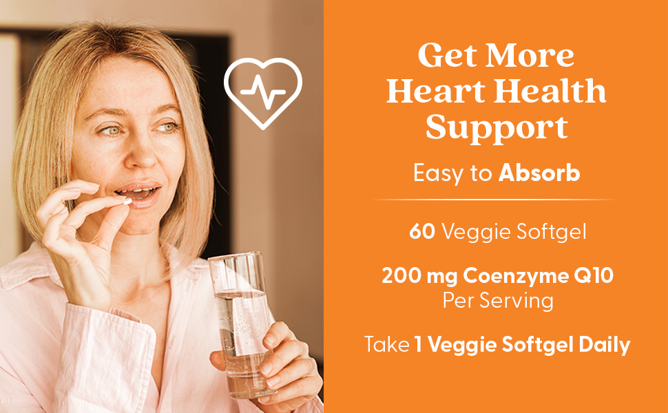 High Absorption CoQ10 with BioPerine 200 mg