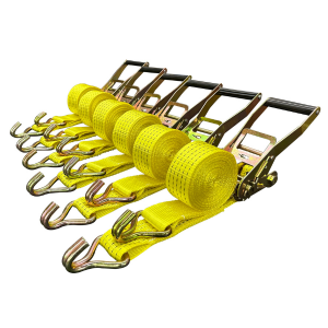 6-pack j-hook ratchet straps