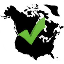 US and Canad Map