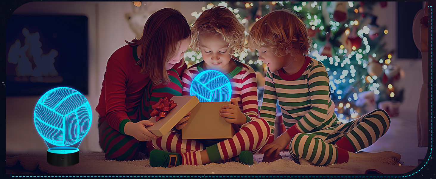 Volleyball 3D Night Light